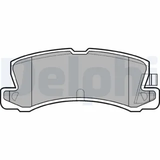 Delphi Bremsbel?ge hinten Lexus Toyota LP611