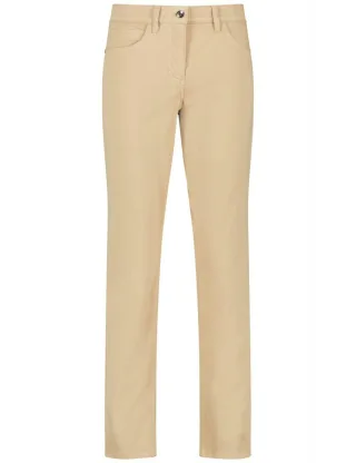 GERRY WEBER Edition - 5-Pocket Jeans Alissa beige - Gr. - 48