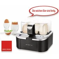 Emerio Eierkocher EMERIO Eierkocher EB-123177.1, 6 Eier, 400 Watt, Sprachausgabe