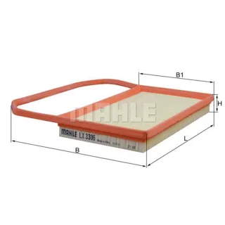 Mahle Luftfilter Seat Ibiza Mii Skoda Citigo Fabia VW Load Polo Up!