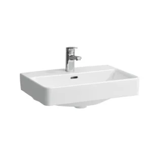 LAUFEN Pro S Waschtisch Schale 8129520001091 55 x 38 cm, weiß, Überlauf, ohne Hahnloch