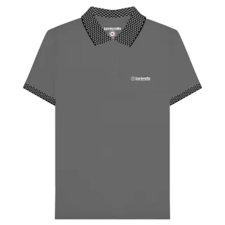 Lambretta - "SS25" Poloshirt für Herren (Stahlgrau)
