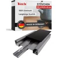 Koch Stövchen / Rechaud mit flexibler Schiene für 3 Teelichter