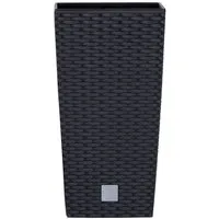 Prosperplast Pflanzkübel Rato square, BxTxH: 17x17x32,4 cm