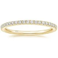 Lisandra Scott Silberring Eternity Ring 925 Sterlingsilber mit Zirkonia Steinen Schmal Damenring, Stilvoll & zeitlos – Ein Schmuckstück für die Ewigkeit