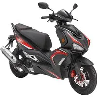 Luxxon Motorroller F18, 50 ccm, 45 km/h, Euro 5, (abschließbares Staufach), 2 Sitzplätze, für Erwachsene, Sportliches Design, 4-Takt Motor