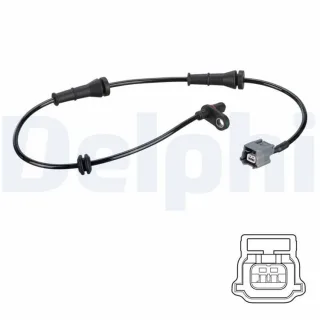 Delphi ABS-Sensor hinten rechts Nissan Juke