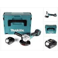 Makita Akku-Winkelschleifer DGA 511 F1J Akku Winkelschleifer 18V 125mm Brushless + 1x Akku 3,0Ah