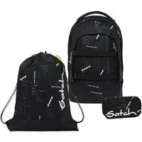 Satch Schulrucksack Pack (Set 3tlg., inkl. Schlamperbox und Sportbeutel)