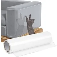Kaket Kratzmatte Sofa Transparent Kratzschutz Pad Möbelschoner von Katzen Hunde