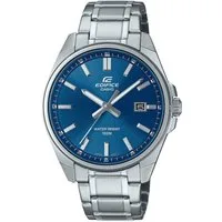 CASIO EDIFICE Quarzuhr EFV-150D-2AVUEF, Armbanduhr, Herrenuhr, bis 10 bar wasserdicht, Datum, Edelstahlarmband