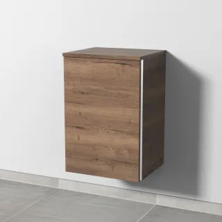 Sanipa 3way Unterschrank mit 1 Tür, Eiche-Tabak, BR14050 BR14050