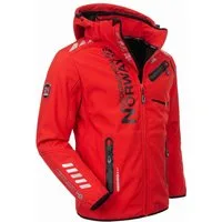 Geographical Norway Softshelljacke Herren Herbst Winter Jacke Softshell Outdoor Übergangsjacke (Packung, 1-St) Mit Kaputze S Bis 7XL