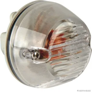 HERTH&BUSS Blinkleuchte, beidseitig, seitlicher Anbau weiß - 83700176