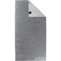JOOP! Handtuch JOOP! Handtuchserie Classic Doubleface 1600-76 silber, 100% Baumwolle