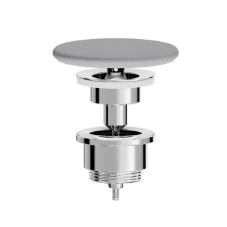 VitrA Schaftventil mit rundem Ventildeckel aus Keramik 10 x 10 x 12 cm (BxTxH),6374L476-2001 6374L476-2001