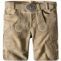 Stockerpoint Trachtenlederhose Oliver Herren (1-tlg) Trachtenlederhose, Trachtenhose, Bayerische Lederhose, Oktoberfest