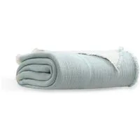 M-Diamant Tagesdecke Musselindecke Wohndecke 100% Baumwolle Babydecke Kuscheldecke, beidseitig verwendbar