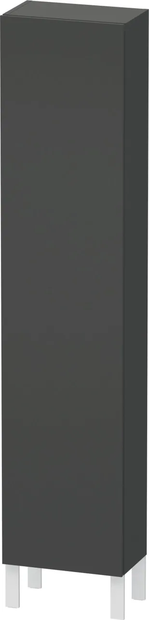 Duravit L-Cube Hochschrank Graphit Matt 400x243x1760 mm - LC1170R4949 LC1170R4949