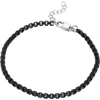 Firetti Fußkette Schmuck Geschenk Edelstahl Fußschmuck Venezianerkette Color