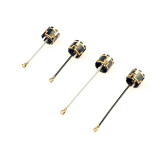 Happymodel LDS Crown 5.8GHz 3.5dB Dual Polarity Antenna (LHCP/RHCP, IPEX/U.FL, 0.68g Ultralight, 30mm/50mm, VSWR ≤1.5) f