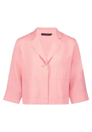 Betty Barclay - Sommerblazer salmon rose - Gr. - 44
