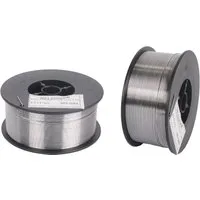 WELDINGER Schweißdraht 2 Rollen Fülldraht D100 0,8 mm (MIG/MAG-Schweißdraht NoGas), (Packung, 2St), exzellente Schweißergebnisse