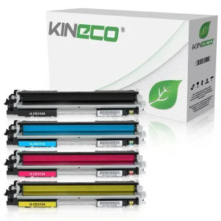 4 Toner kompatibel zu HP CE310A-CE313A XL
