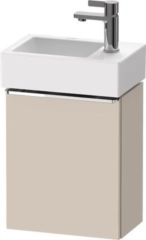 Duravit D-Neo Waschtischunterbau wandhängend Taupe Matt 364x222x440 mm - DE4218L10910000 DE4218L10910000