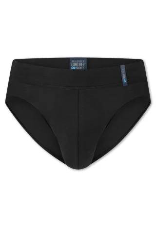 SCHIESSER - Rio-Slip blauschwarz - Gr. - 7