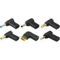 Adapter Tips XM022, 6-teilig schwarz, für Xilence GaN USB-C Charger