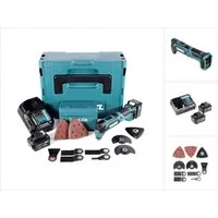 Makita Akku-Multifunktionswerkzeug TM 30 DSMJX5 Akku-Multifunktions-Werkzeug + 2 x 4 Ah Akku + Ladegerät