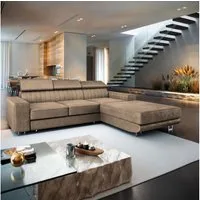 Masseno Ecksofa NOTO mit Schlaffunktion L-Form, Sofa mit Bettkasten