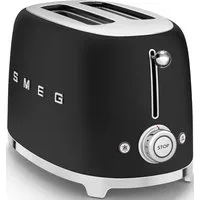 Smeg Toaster TSF01BLMEU, 2 kurze Schlitze, 950 W