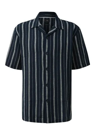qs - Hemd blau - Gr. - M
