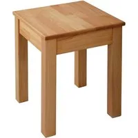 Krok Wood Hocker 1x Hocker Tomas aus Massivholz
