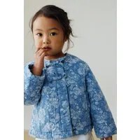 Next Jeansjacke Gesteppte Denim-Jacquardjacke (1-St)