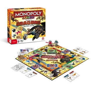 Winning Moves WIN44161 - Monopoly Junior: Dragons [Collectors Edition]