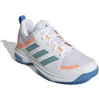 adidas Performance Hallen-Indoorschuhe Ligra 7 weiss/blau Damen Squashschuh