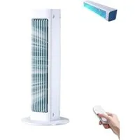 FELIXLEO Akku-Standventilator Max Ventilator 2026 Fernbedienung Leise Weiß