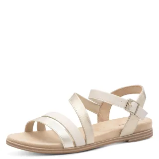 s.Oliver Shoes - Da.-Sandalette champagne comb - Gr. - 39
