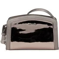 Tamaris Umhängetasche Elsa (Set), Damen Handtasche Crossbody Bag Umhängetasche pewter comb.