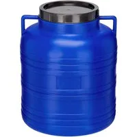 Garronda Regentonne 60L BPA-freies Fass Behälter mit Deckel für Lebensmittel GD-0087, Blau, 60 l, (1-tlg), BPA-Frei