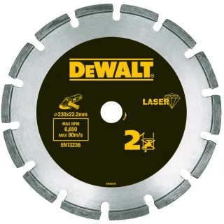 DEWALT Diamanttrennscheibe LaserHP2 230mm - DT3773-XJ