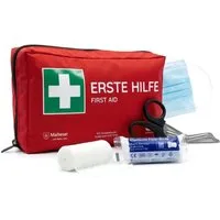 FLEXEO KFZ-Verbandtasche DIN 13164:2022, Erste-Hilfe-Set für Autos, PKWs