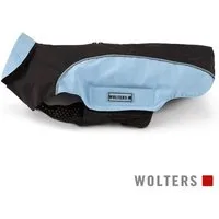 Wolters Hunderegenmantel Regenjacke Easy Rain schwarz/sky blue