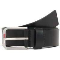 Tommy Jeans Ledergürtel TJM AUSTIN 3,5 cm breit 3,5 cm, glattes Finish, quadratische Schnalle