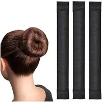 Dilara Haarspange Original Dutt Hair Bun Maker - Hilfe für lange & kurze Haare geeignet, 3 Stück, Perfekter Dutt – Einfach, schnell & langanhaltend