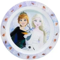 Disney Frozen Brotteller Kinder Teller Mikrowellengeeignet für zu Hause