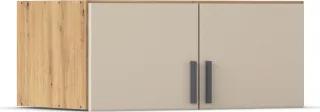 rauch Aufsatzschrank "Gamma" Breiten 91/136/181/226 cm, in 4 Griffvarianten, für eine maximale Nutzung der Deckenhöhe, viele Farben MADE IN GERMANY